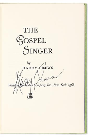 Crews, Harry (1935-2012) The Gospel Singer.